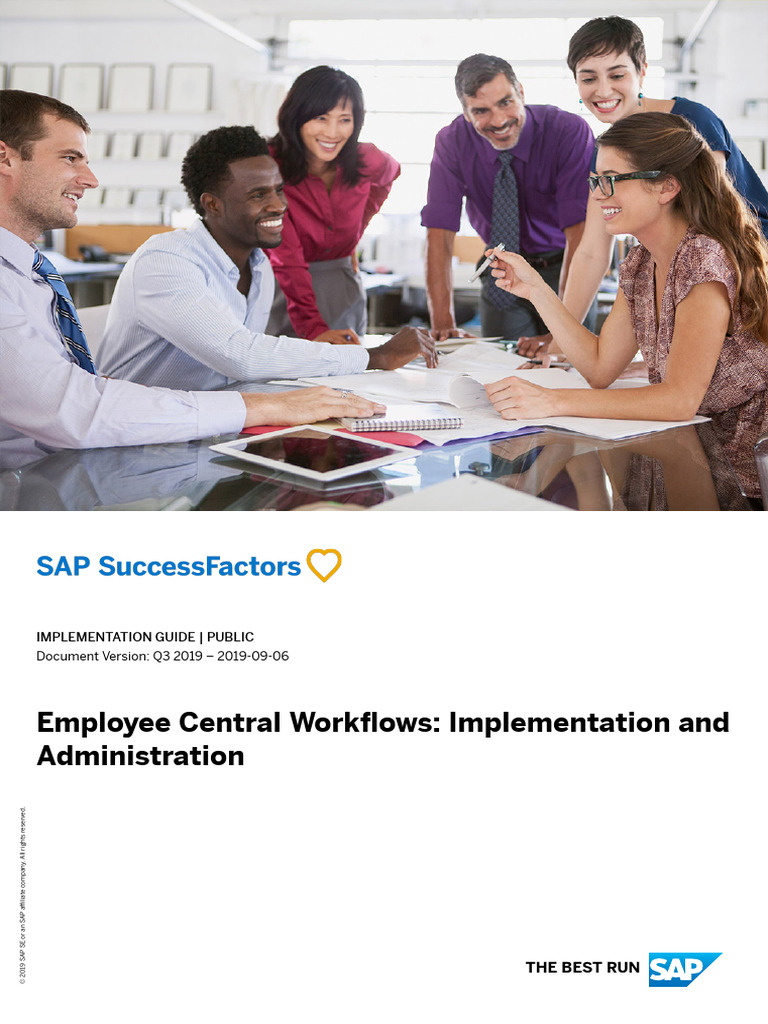 SF EC Workflows | PDF | Workflow | Employment