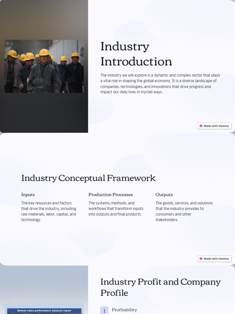 Industry Overview and Future Trends | PDF | Innovation | Economic Growth
