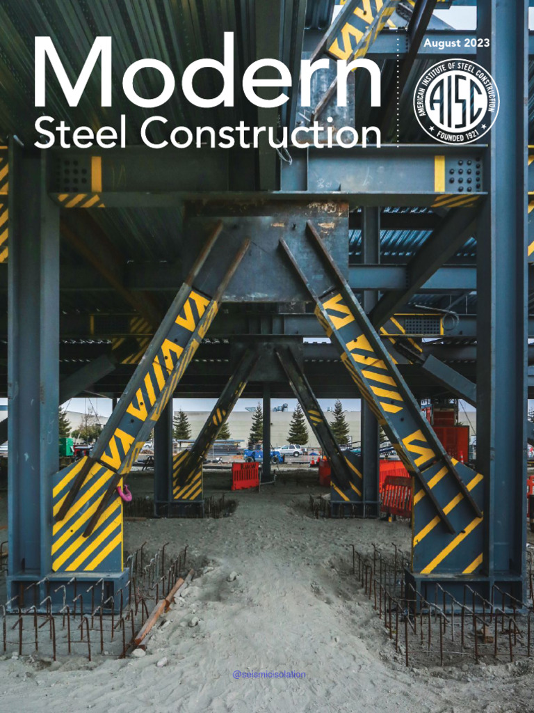 AISC Modern Construction Construction August 2023 | PDF | Area | Roof