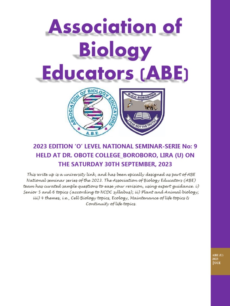 O Level Biology Notes | PDF | Photosynthesis | Soil