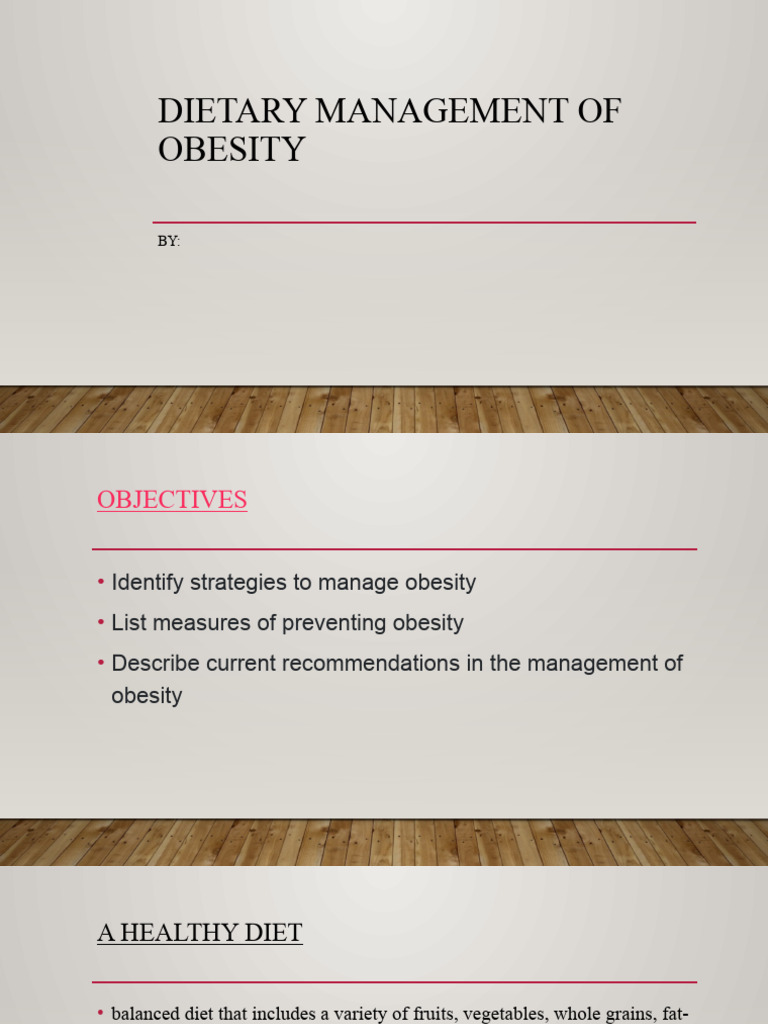 Effective Strategies for Obesity Management | PDF | Dieting | Healthy Diet