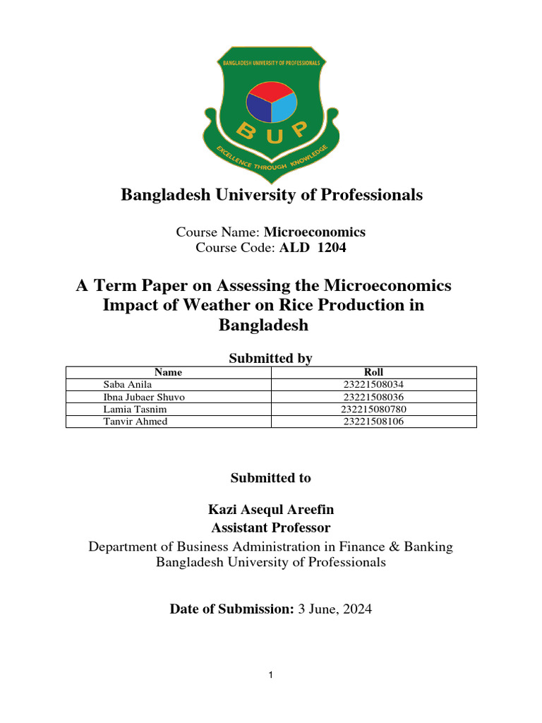 Micro Econ Term Paper Final Final Final | PDF | Economic Surplus | Demand