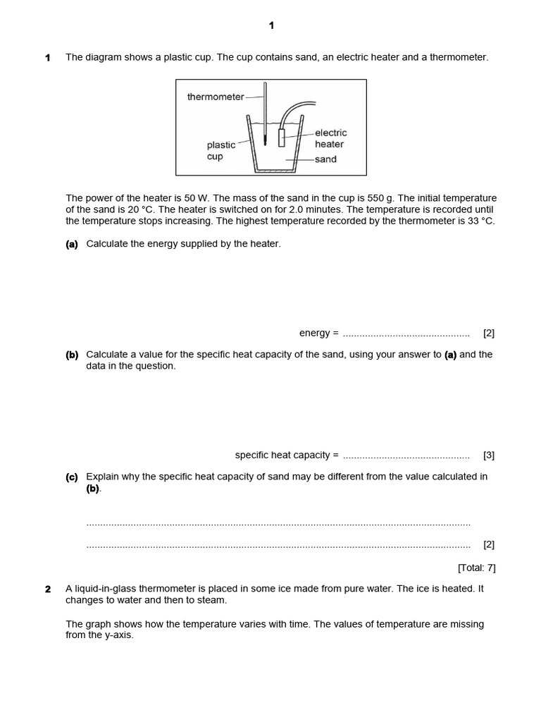 Thermal Physics Core | PDF | Temperature | Heat