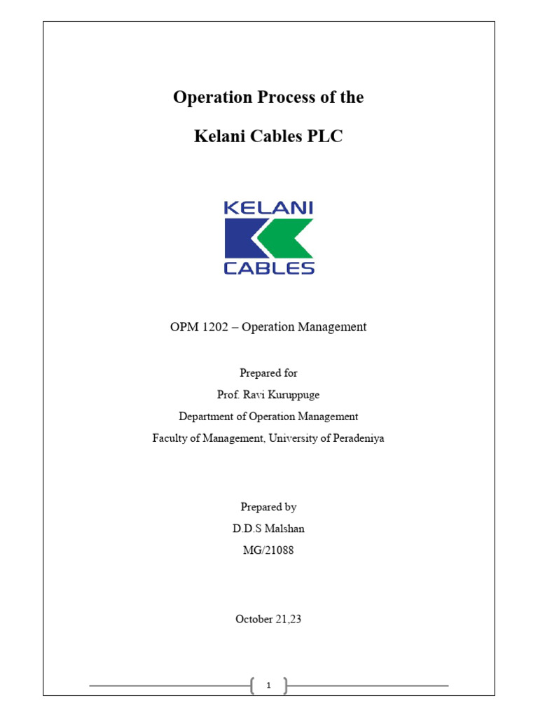 OPM Assignment 21088 | PDF | Wire | Electrical Conductor
