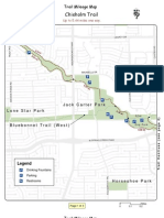 Chisholm Trail Mileage Map