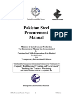 Procurement Manual PSML