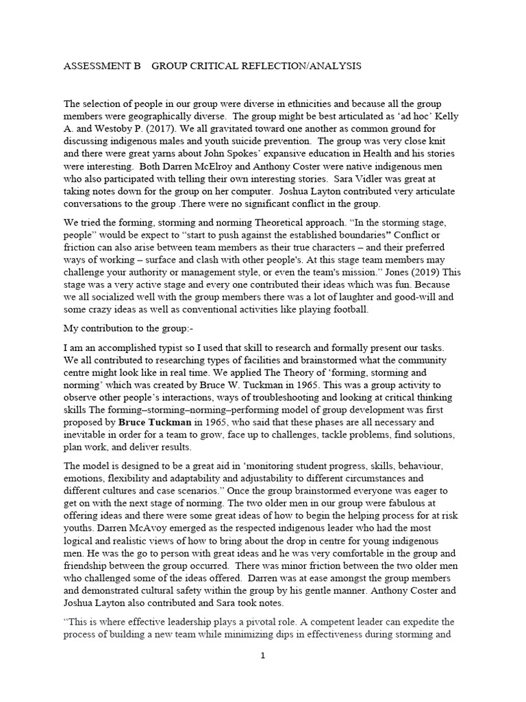 Group Dynamics in Indigenous Youth Support | PDF | Leadership | Social ...