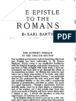 Karl Barth - The Epistle To The Romans