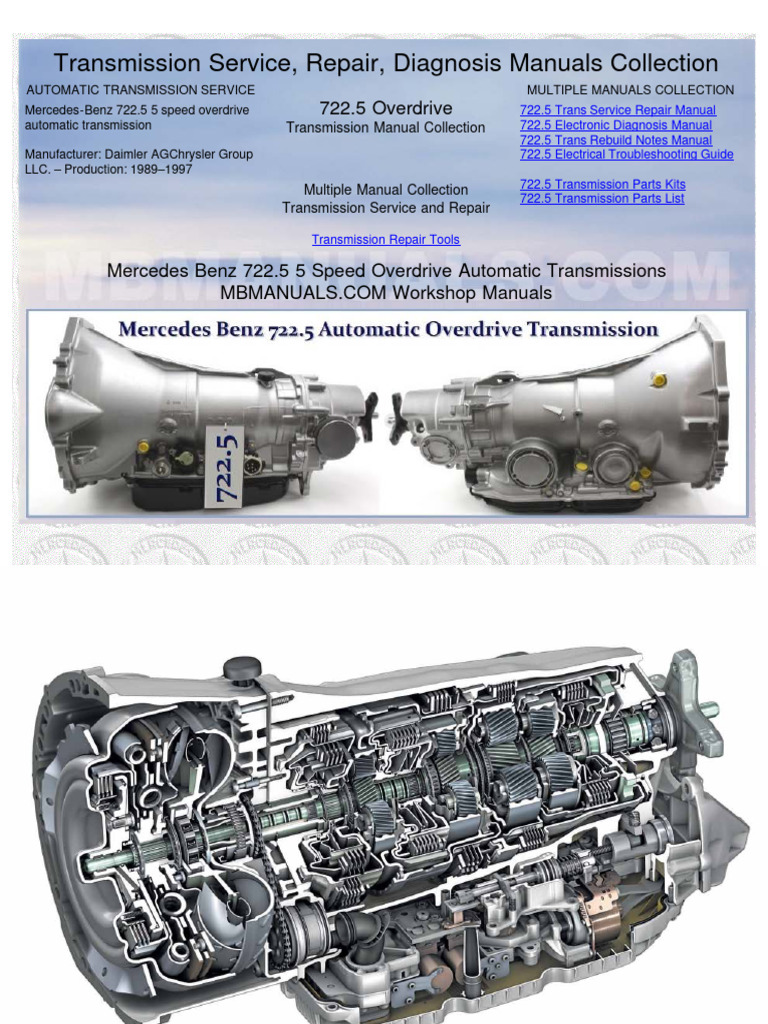 Mb7225trans Transmission Manual | PDF | Automatic Transmission | Clutch