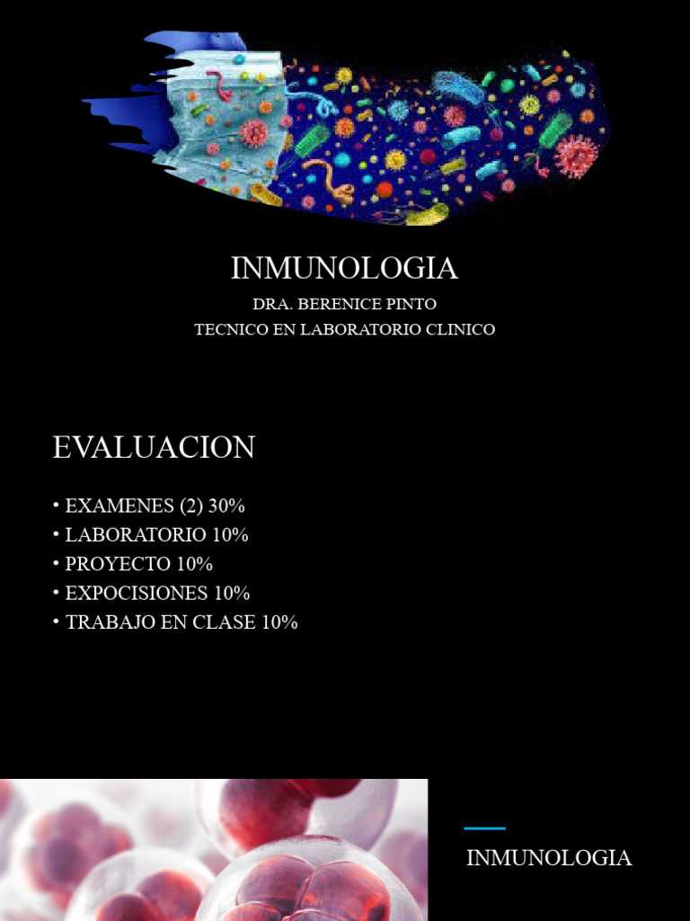 Introducción a la Inmunología y Hematopoyesis | PDF | Inmunología ...
