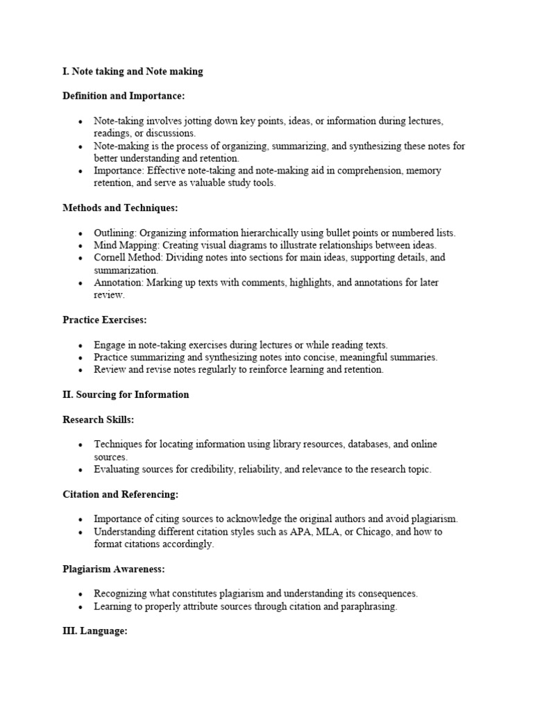 GNS Notes 1 | PDF | Information | Citation