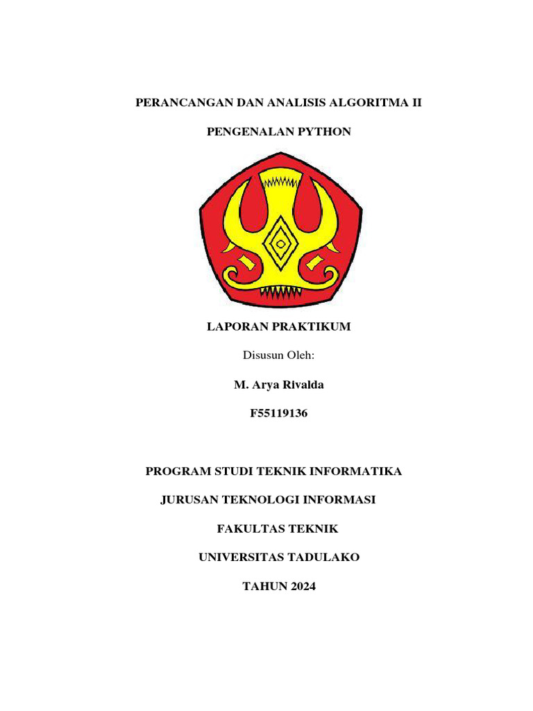 Pengenalan Pemrograman Python Dasar | PDF | Komputer