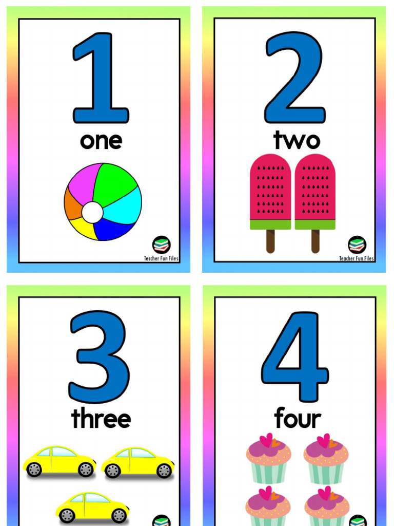 Numbers 1-10 | PDF