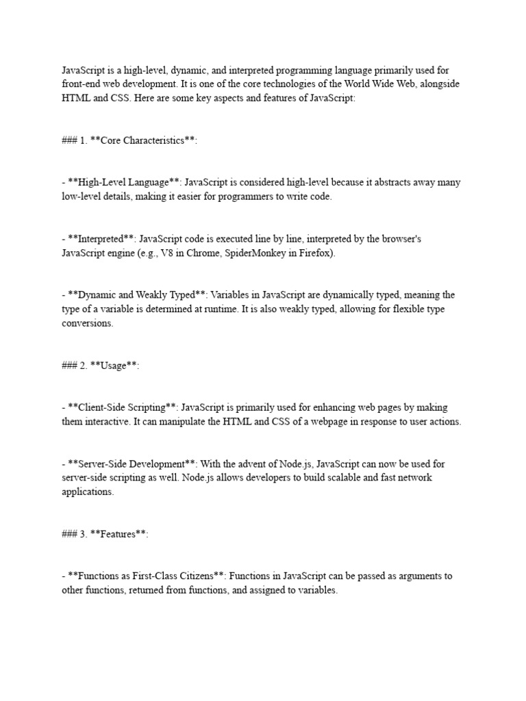 Javascript is a high pdf java script programming paradigms