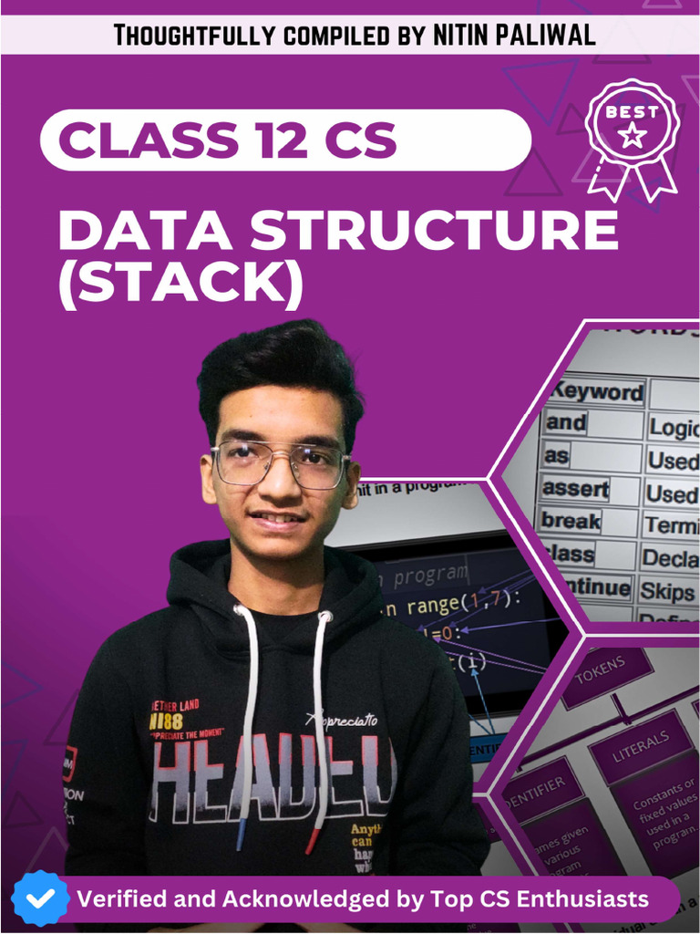 Data Structure (Stack) Notes by Nitin Paliwal | PDF | Data Management ...