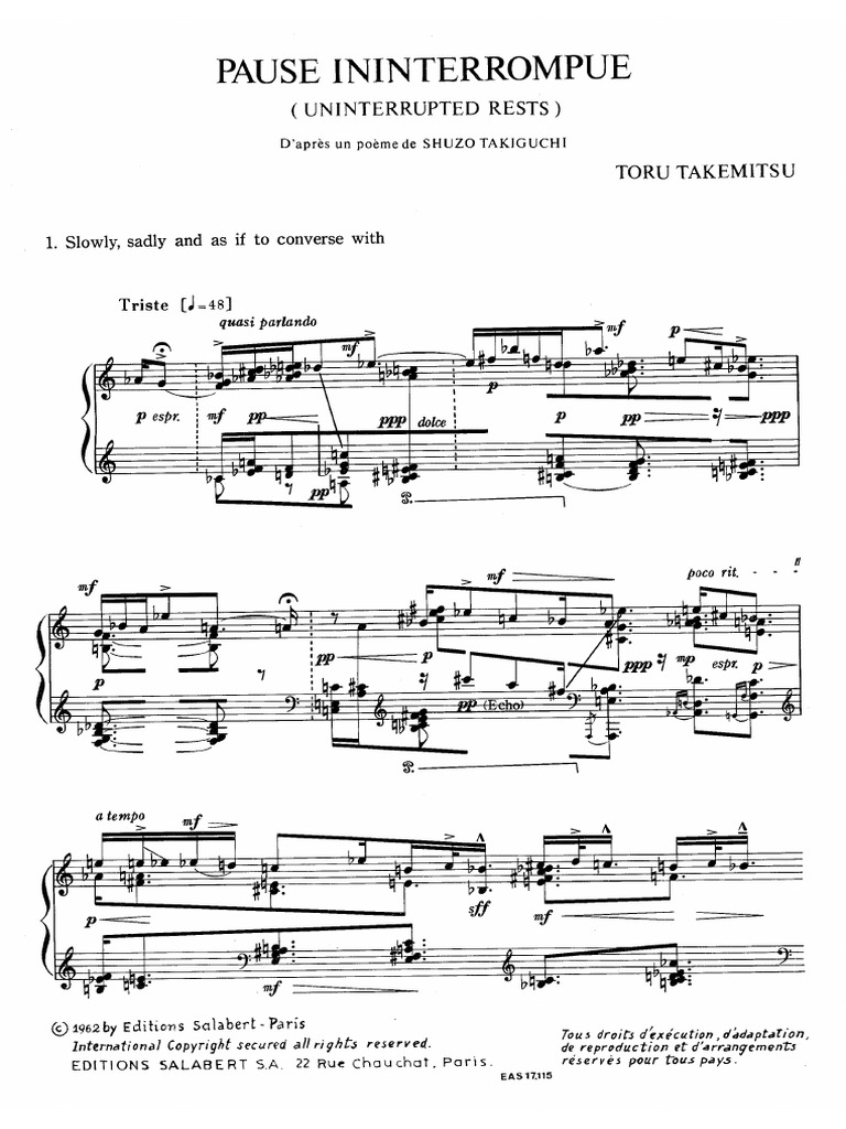 Toru Takemitsu | PDF