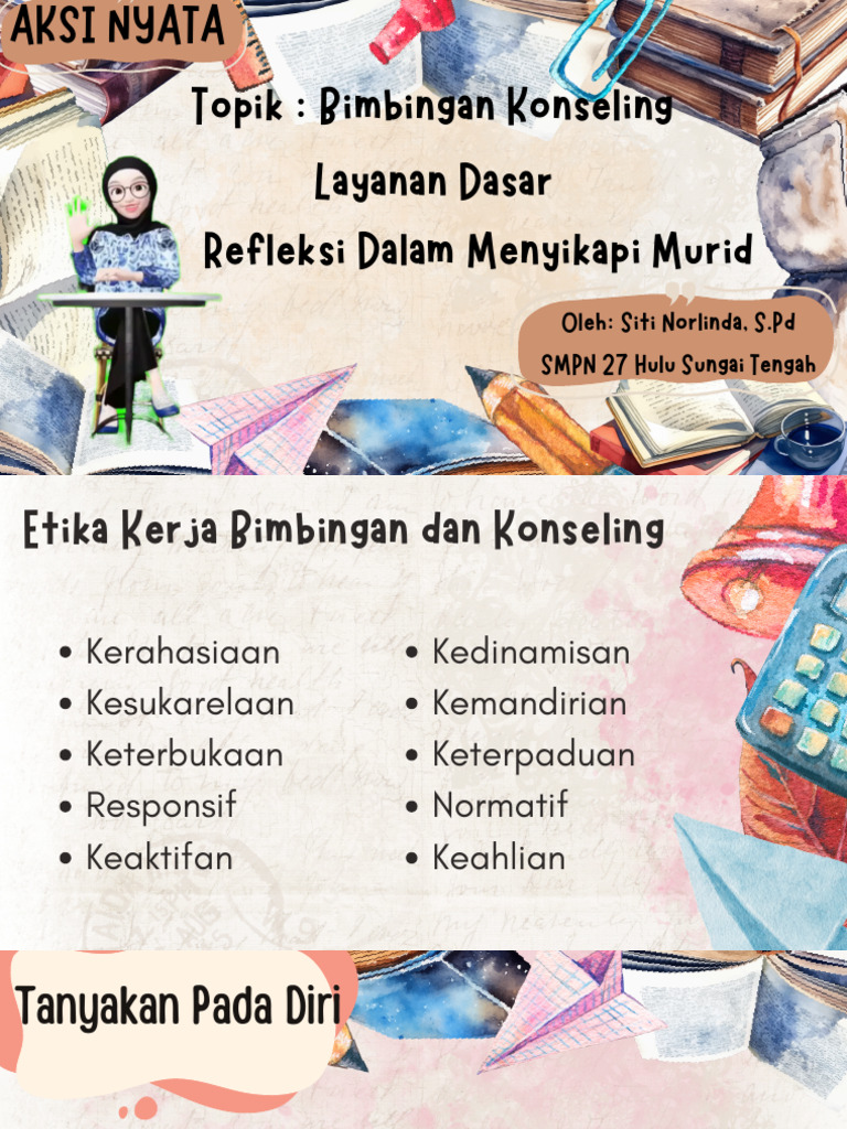Aksi Nyata Layanan Dasar | PDF | Pengembangan Diri