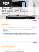 Medin nCPAP Solutions for Newborns | PDF | Respiration | Pulmonology