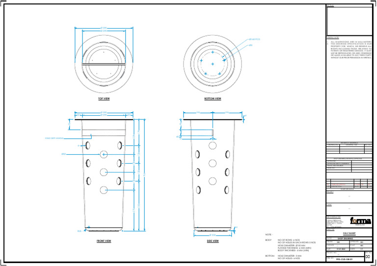 GRP Gully Basket Drawing 01-Jan-22 | Download Free PDF | Civil ...