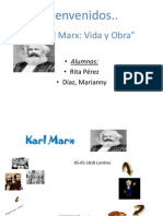 Diapositiva Karl Marx