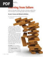 Learning From Failure