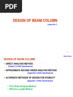 RAM Steel Column Design Guide | PDF | Column | Structural Analysis