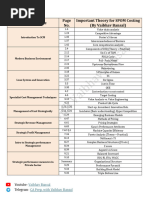 SPOM Set B Syllabus and Weightage | PDF | Strategic Management | Lean ...