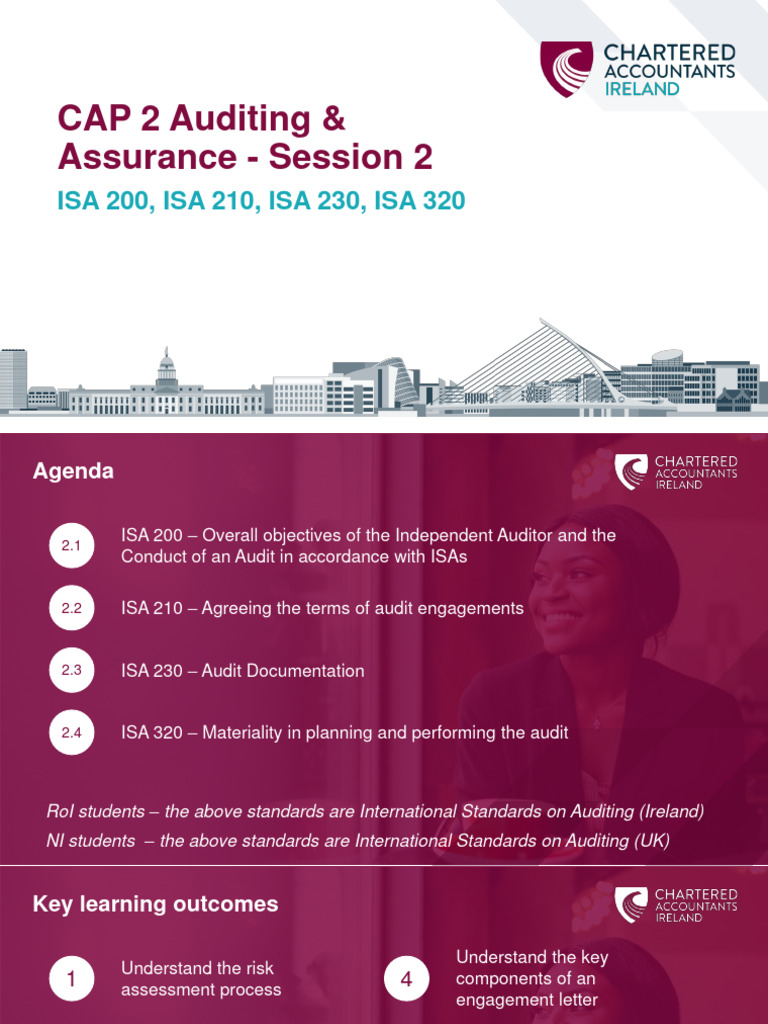 Audit Cap2 Session 2 2021 - 2022 | PDF | Audit | Financial Audit