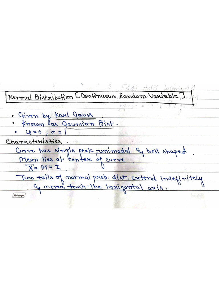 IT Skill Normal Prob Dist, Kurtosis and Skewness | PDF