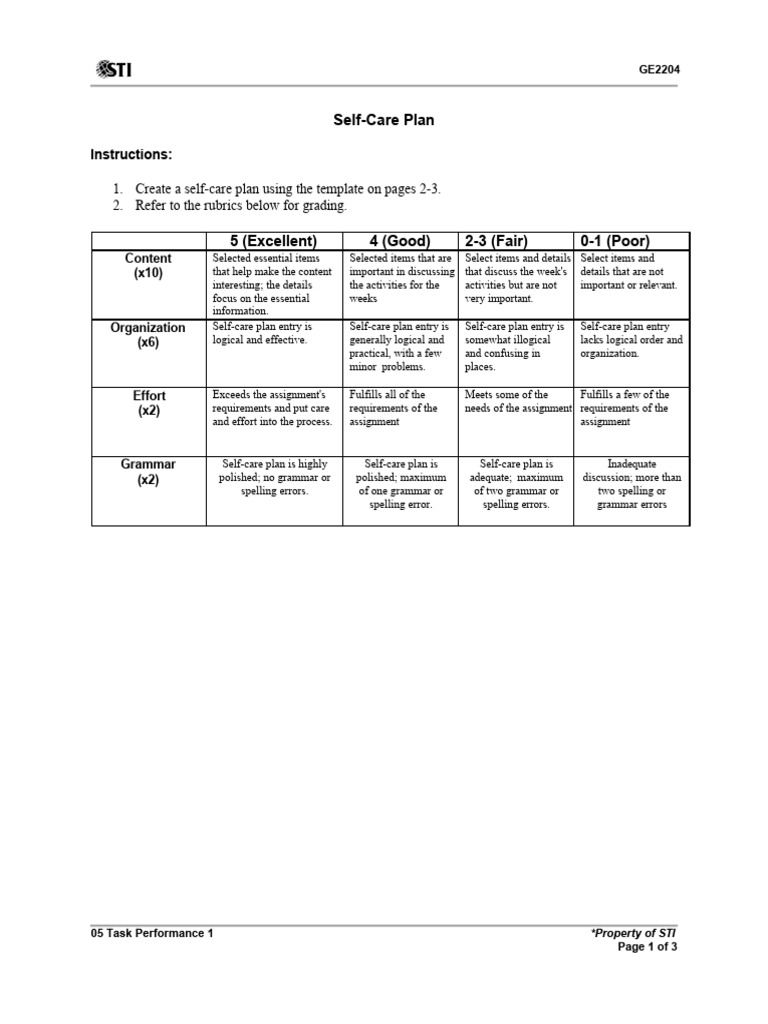 UTS - 05 - Task - Performance - 1 | PDF | Mind | Mental Health