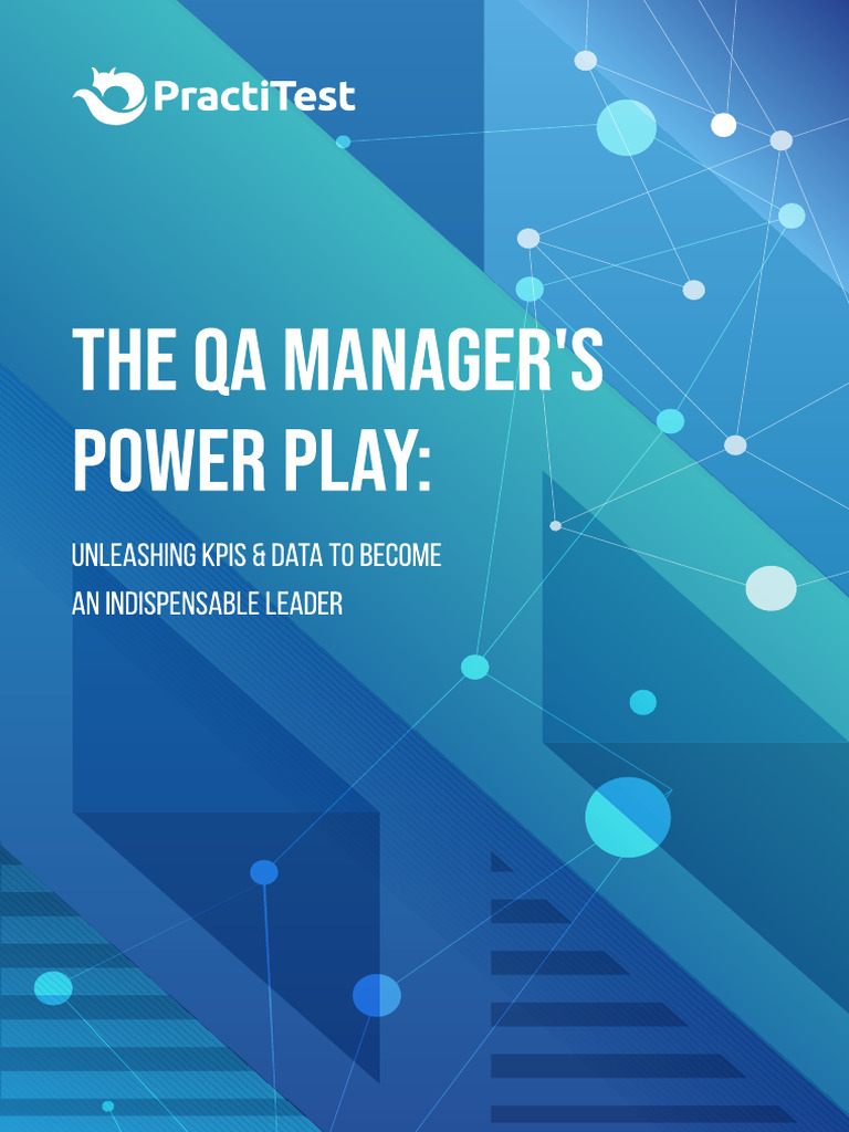 Qa manager power play pdf performance indicator software bug