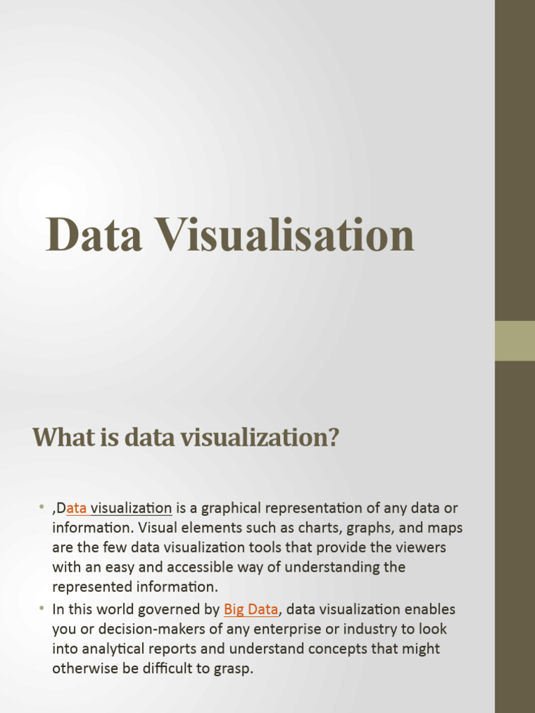 Understanding Data Visualization Basics | PDF | Information Retrieval ...