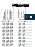 Pier 21 To Barrington St. Barrington St. To Pier 21: Gotime Gotime