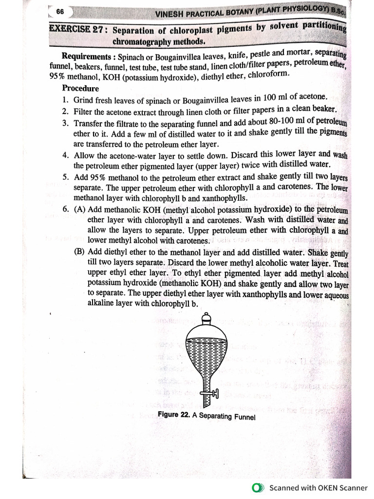 Pigments by Solvent Extraction | PDF