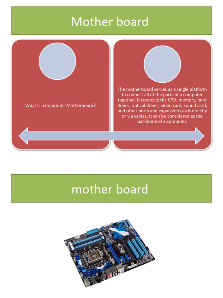 Motherboard | PDF | Computer Data Storage | Central Processing Unit