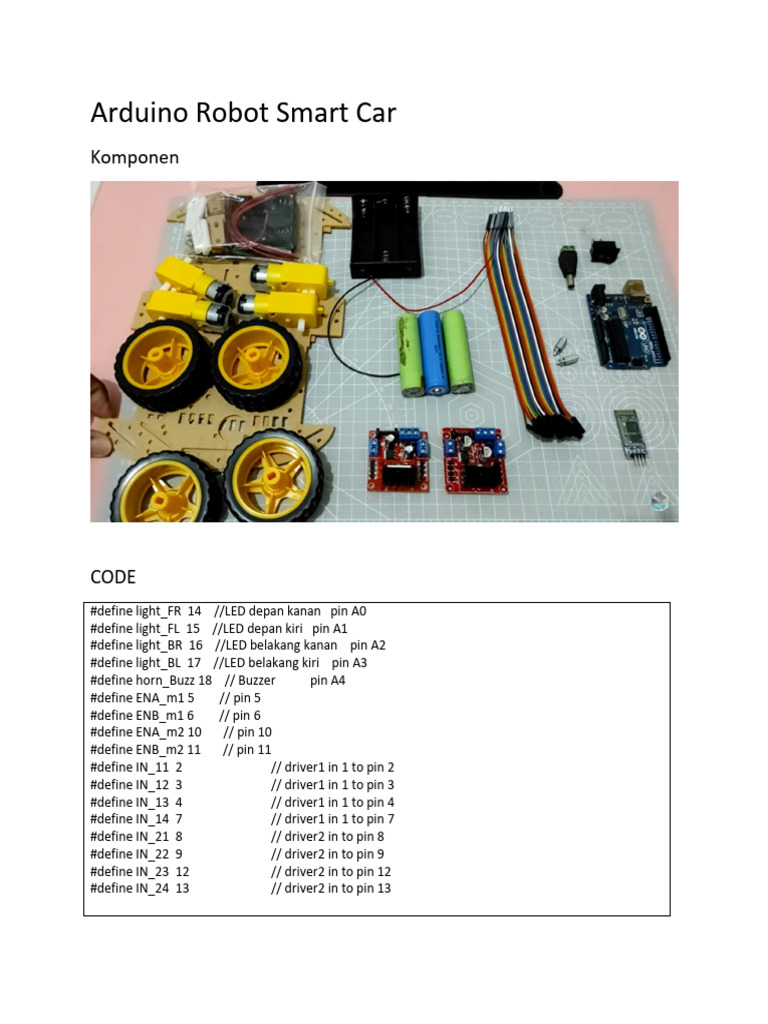 11 Arduino Robot Smart Car | PDF | Computer Programming