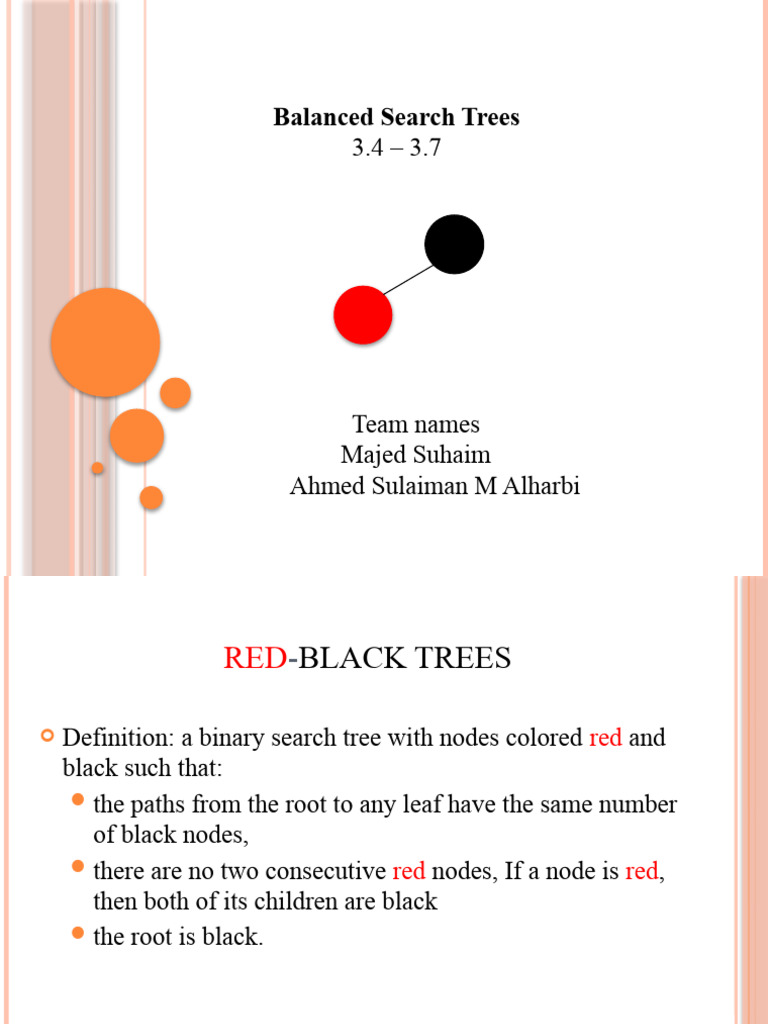 Red Black Tree | PDF | Algorithms | Algorithms And Data Structures