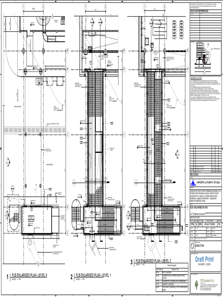 Jabalpur Airport Terminal Building Plans | PDF