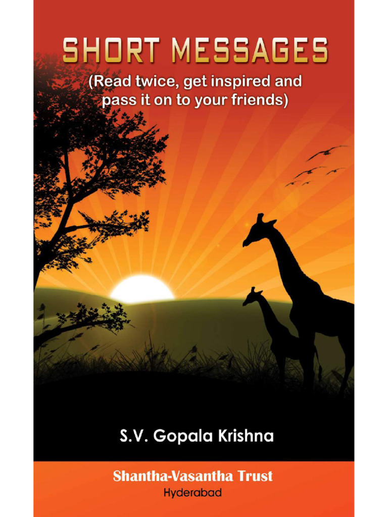 Short Messages for Inspiration | PDF | Happiness | Love