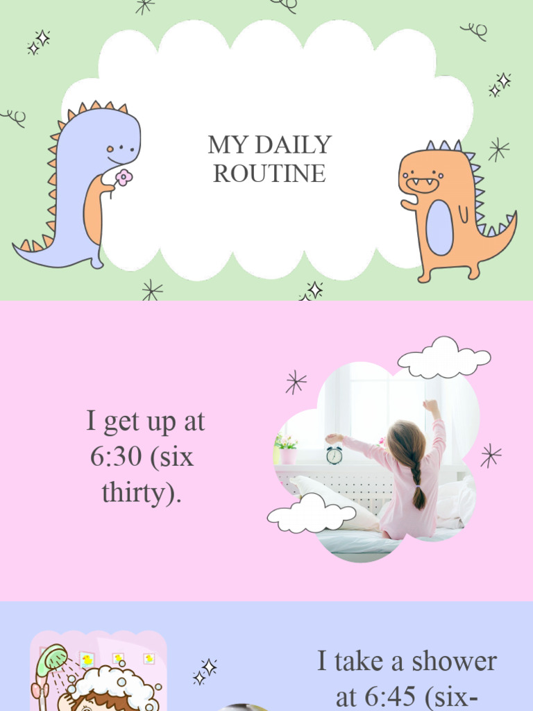 My Dayy Routine | PDF