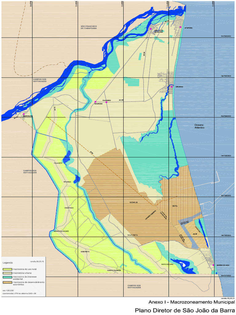 Anexo I - Mapa de Macrozoneamento | PDF
