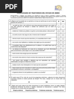 Cuestionario MDQ para Trastornos del Ánimo | PDF | Desorden bipolar ...