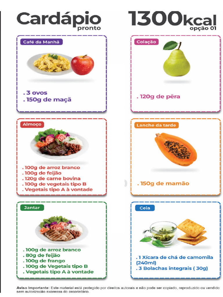 1.300 Kcal | PDF
