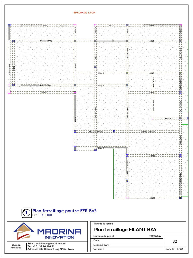 Plan Ferraillage Poutre Pdf