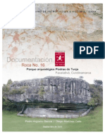 Documentacion de la roca 16 Parque Arqueológico de Facatativá.  2003