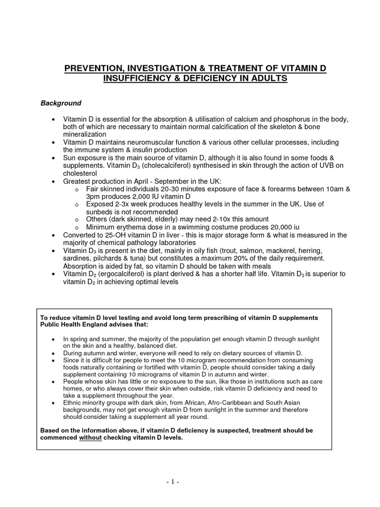 _Final_version__Vitamin_D_Deficiency_Guideline_WSHFT PDF Vitamin D Dietary Supplements