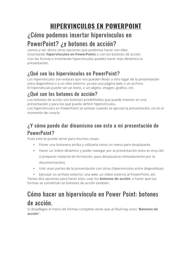 Hipervinculos en powerpoint pdf microsoft powerpoint hiperv nculo