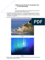 Photoshop CS - Gradijentni Prelaz Izmedju Dvije Fotografije I Tekst Po Zakrivljenoj Liniji
