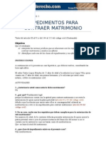 Guia de Estudio Impedimentos para Contraer Matrimonio