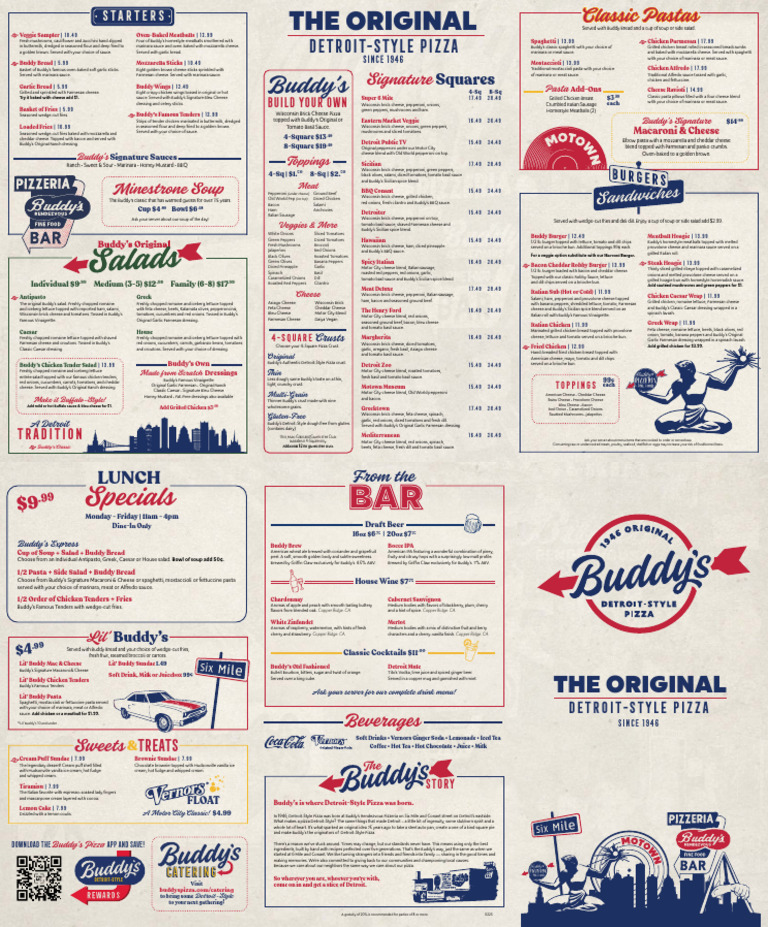 Buddy's DineIn Menu02 | PDF | Drink | Pasta
